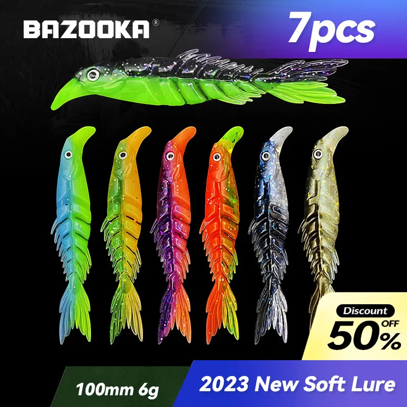 Bazooka Swimbait para Lucio – Cola flotante, hundimiento lento