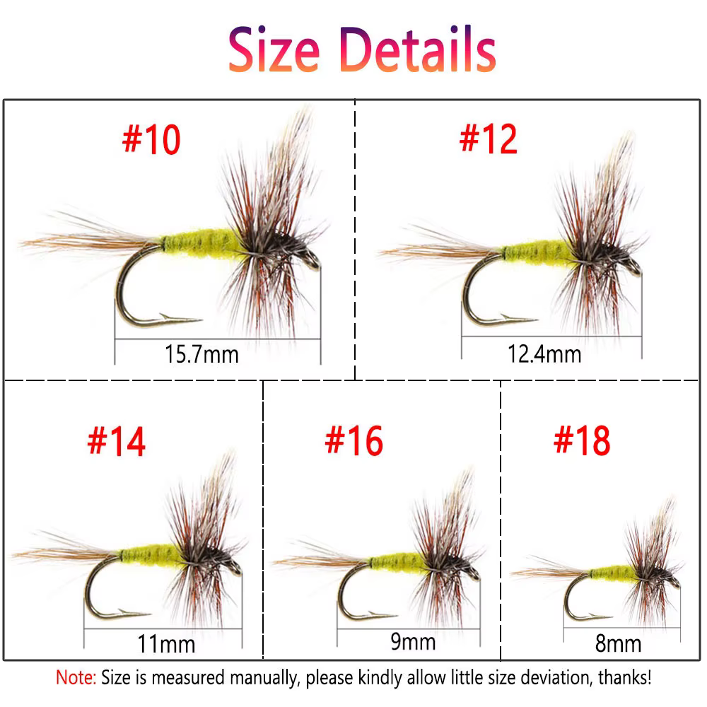 Bimoo Adams Grizzly Brown - Anzuelo para trucha con púas - imagen 3