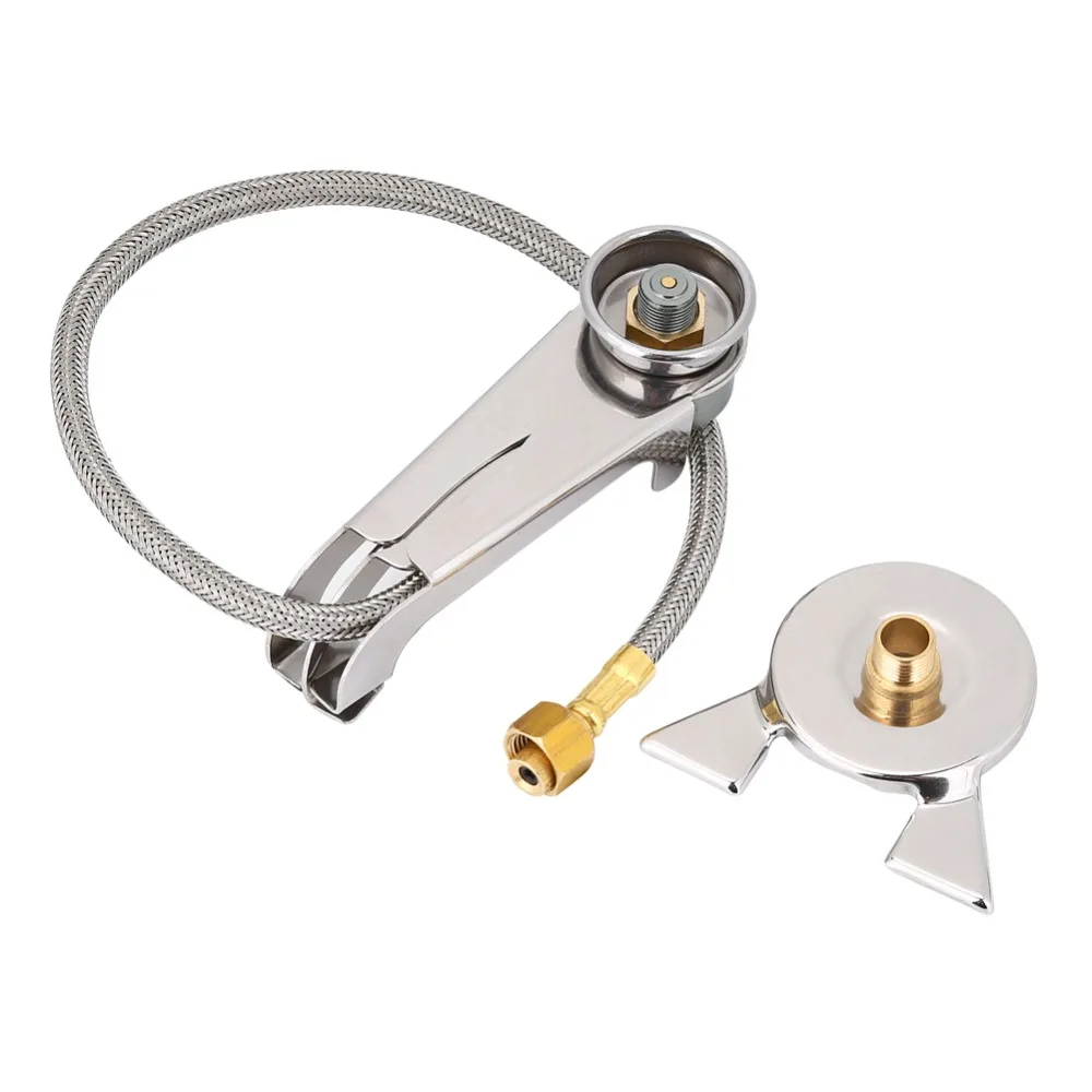 Adaptador propano antivuelco de acero inoxidable para quemador - imagen 4