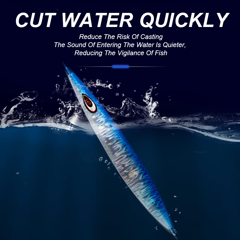 Cuchara de hundimiento lento TEASER J26 para pesca en mar - imagen 3