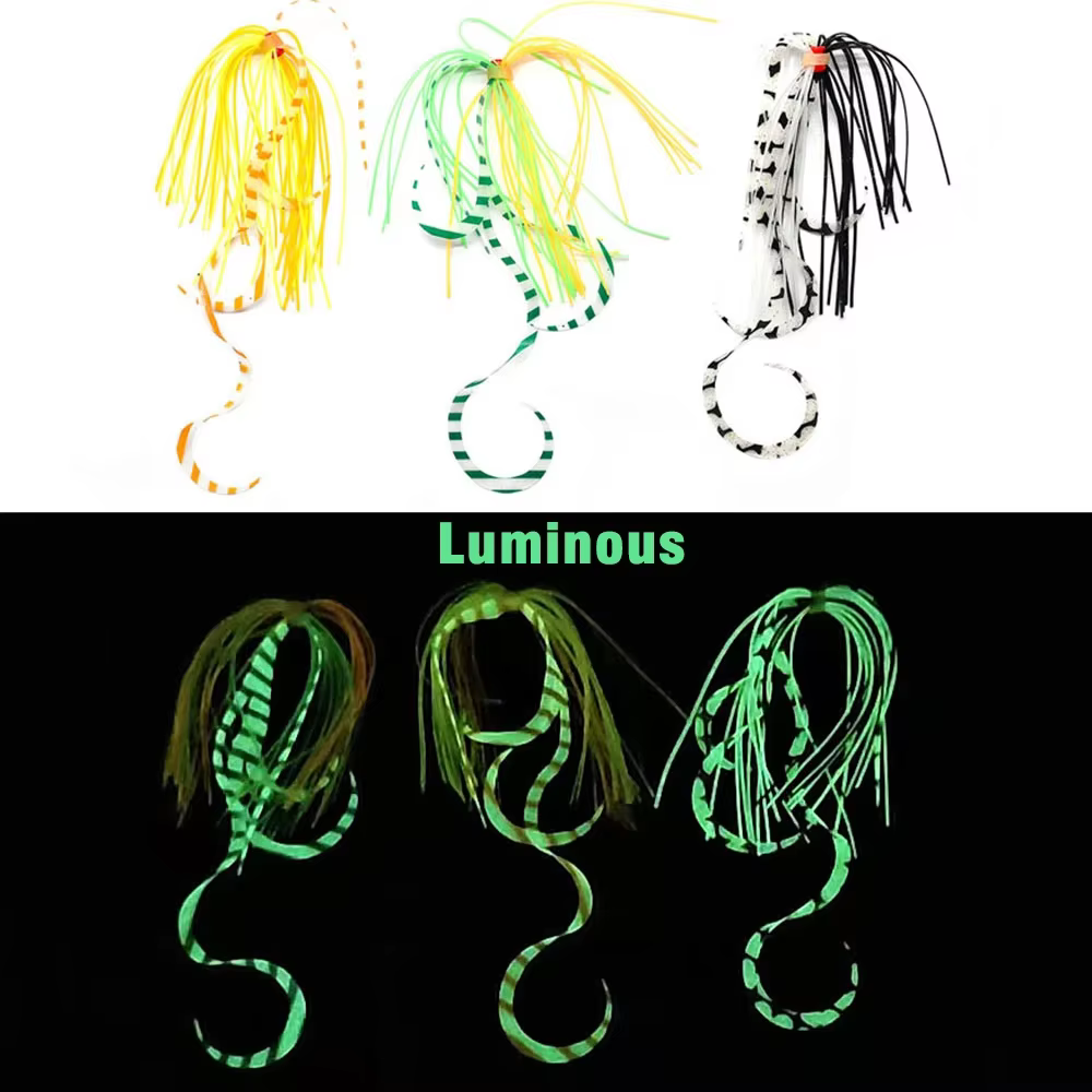 Falda Silicona MNFT Jigging – Para señuelos Madai y Calamar - imagen 2