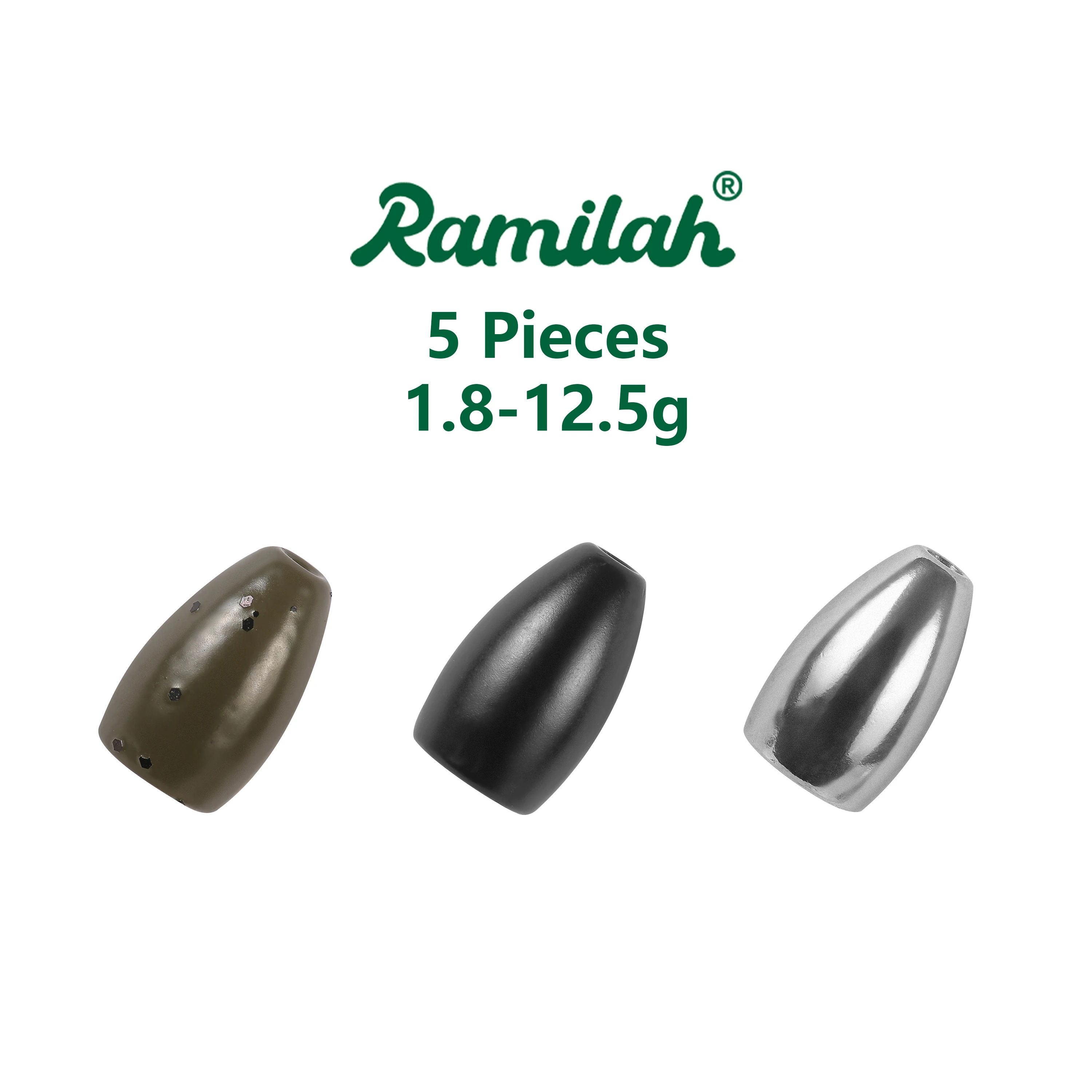Pesas abatibles de tungsteno para pesca de plomo – accesorios - imagen 5