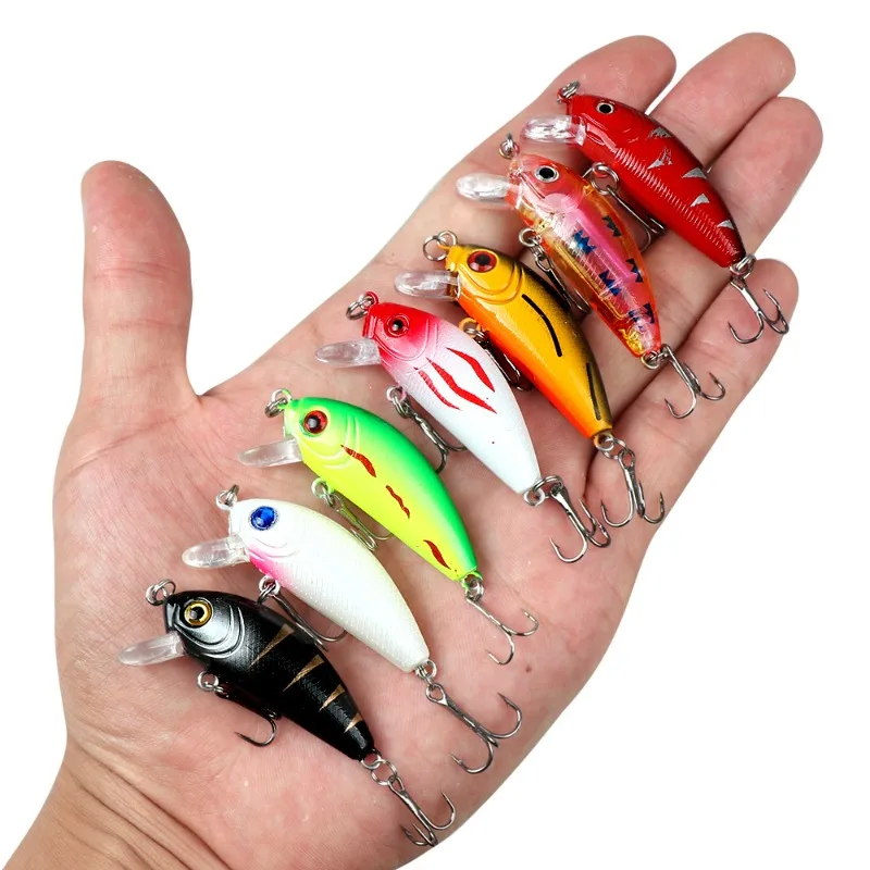 Señuelo minnow Crankbait y Swimbait para trucha de mar y perca - imagen 4