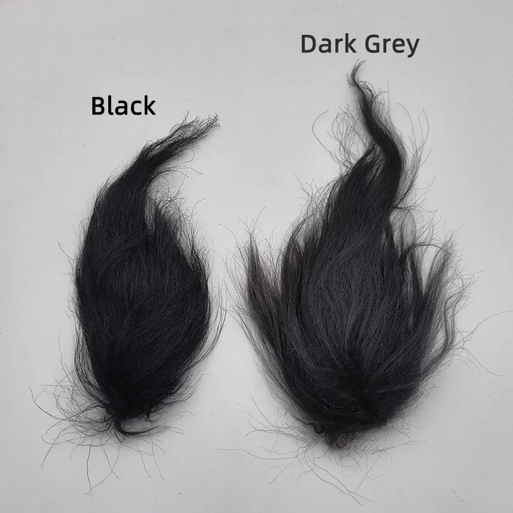 Pelo Cola Cabra Natural Wifreo – Material Atado Mosca Salmón - imagen 5