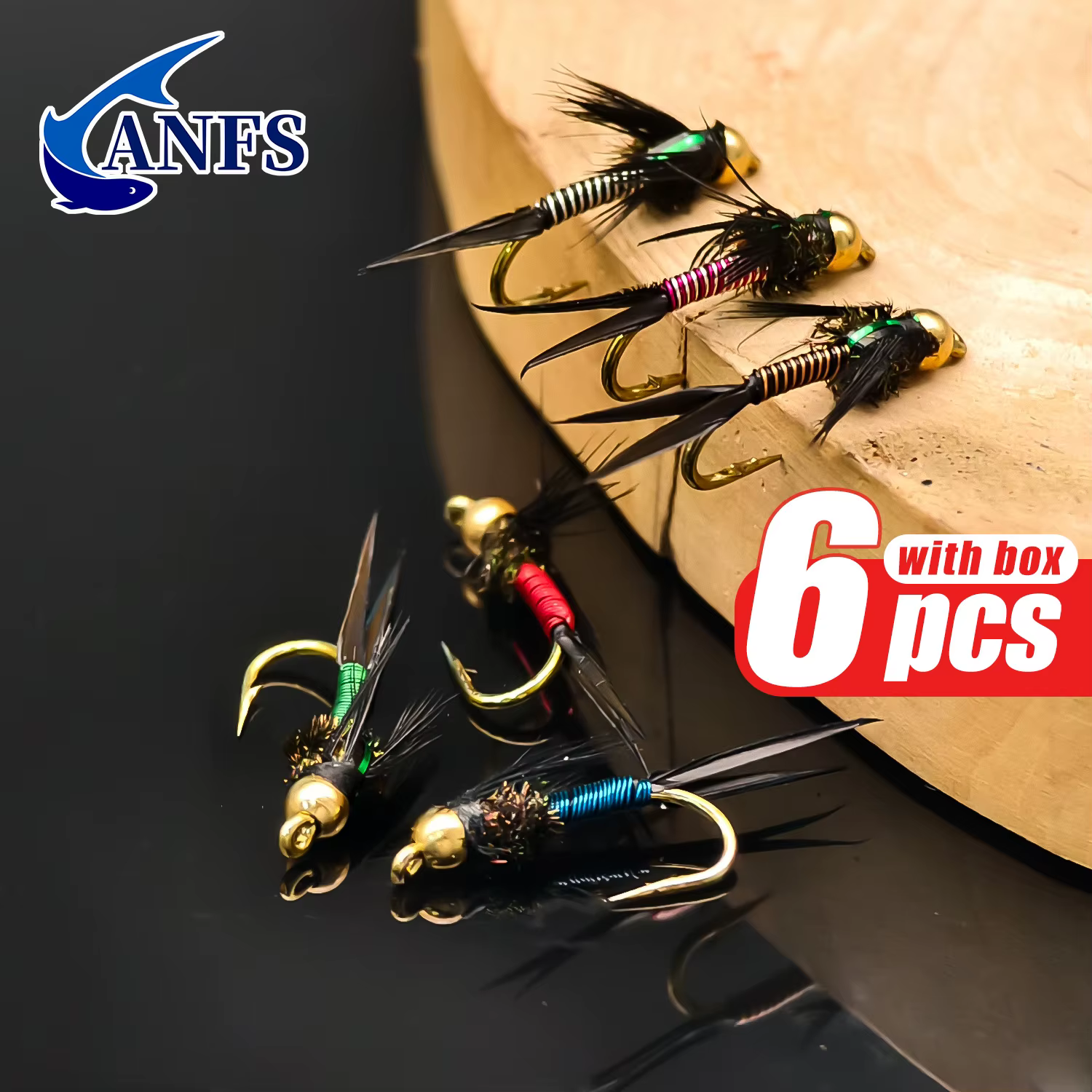 Moscas de Pesca John Fly Caja Cobre ANFS - imagen 2