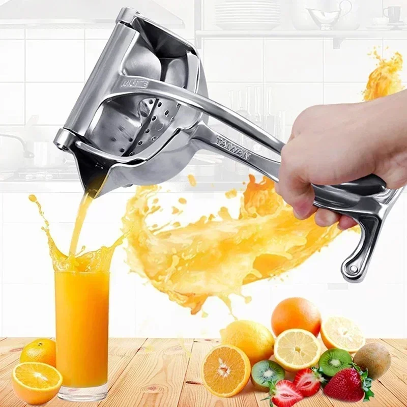 Exprimidor Manual Portátil Aluminio – Zumos Limón, Naranja y Granada - imagen 5