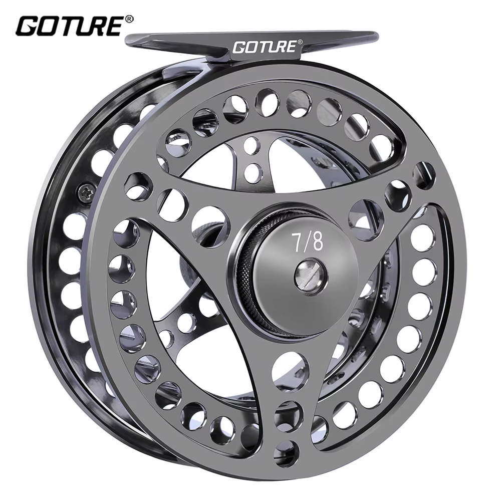 Goture Carrete Mosca CNC Impermeable para Trucha y Carpa - imagen 3