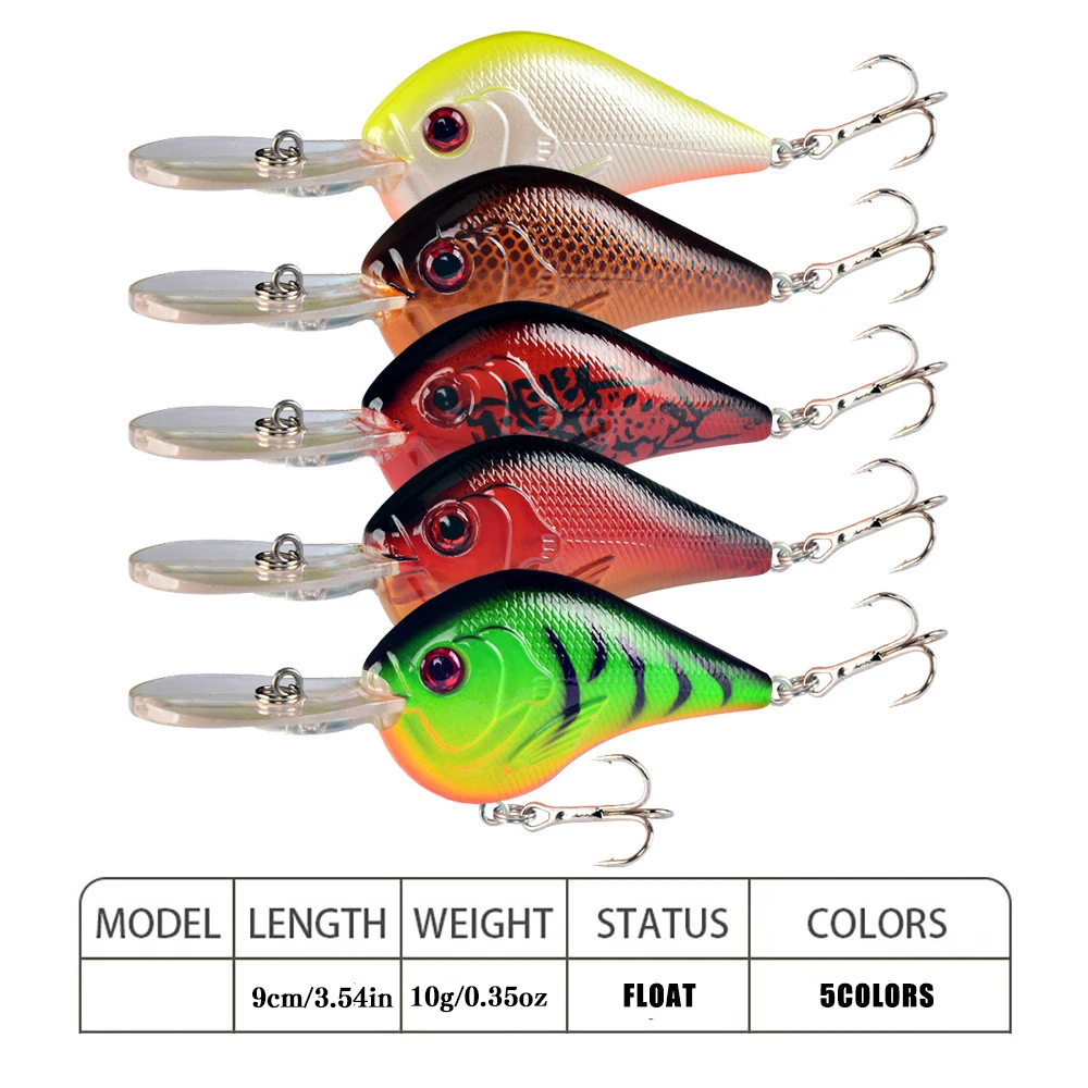 Señuelo Minnow flotante japonés duro Crankbait para pesca en superficie - imagen 4