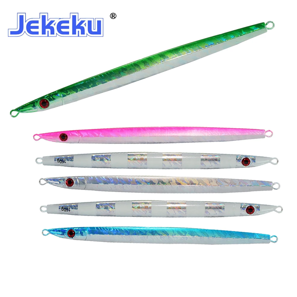 JEKEKU Jigging lento – Señuelo de metal para pesca a fondo
