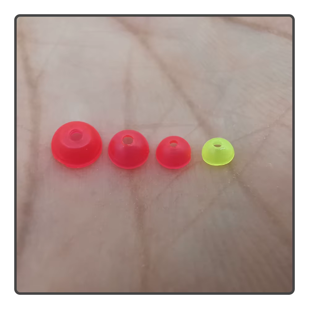 Cuentas anticolisión flotantes ABS – Protección hemisférica para pesca - imagen 5