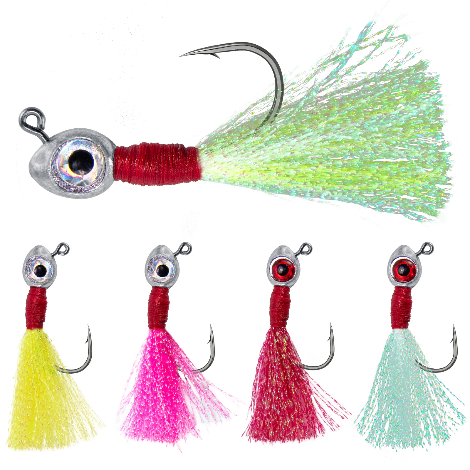 Jig Head para vinilo y swimbait – Anzuelos de pesca en agua salada - imagen 2