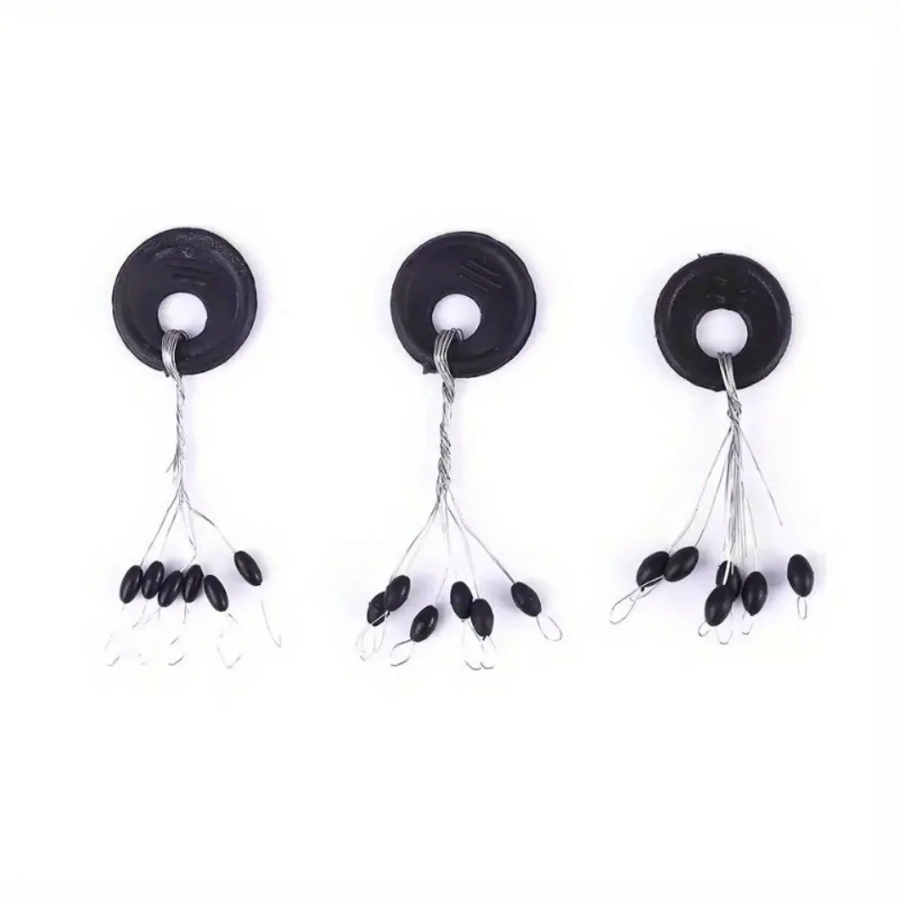 Tapones Bobber de goma para línea de pesca S/M/L - imagen 5