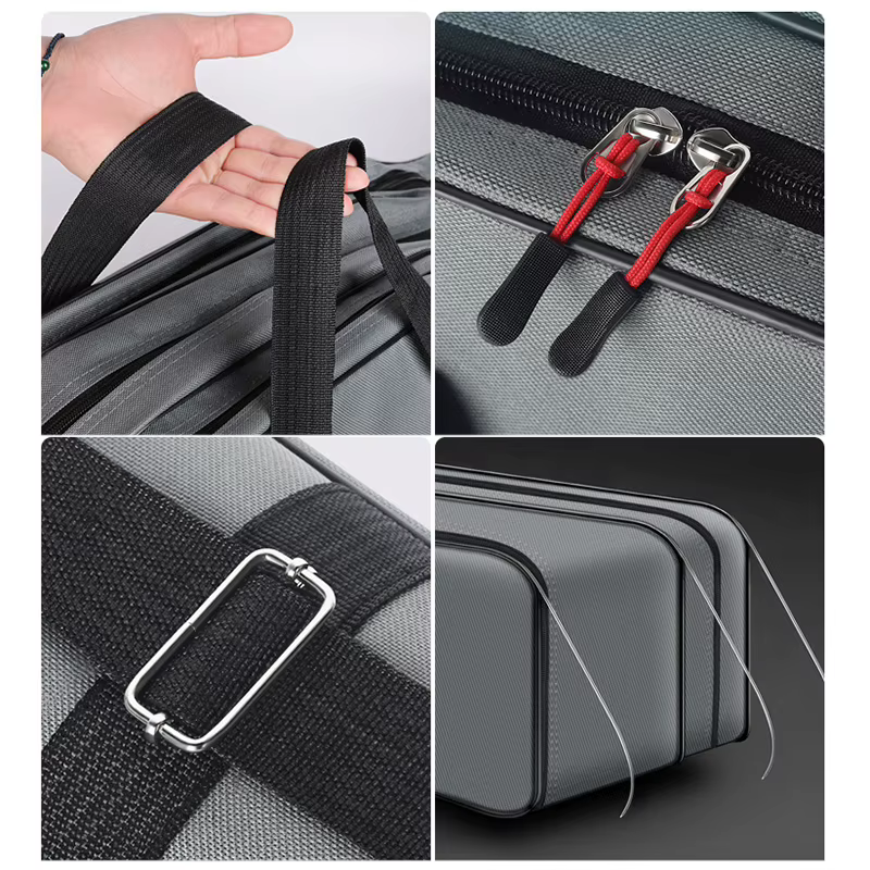 Funda caña pescar impermeable XA86G – Gran capacidad 70-130 cm - imagen 3