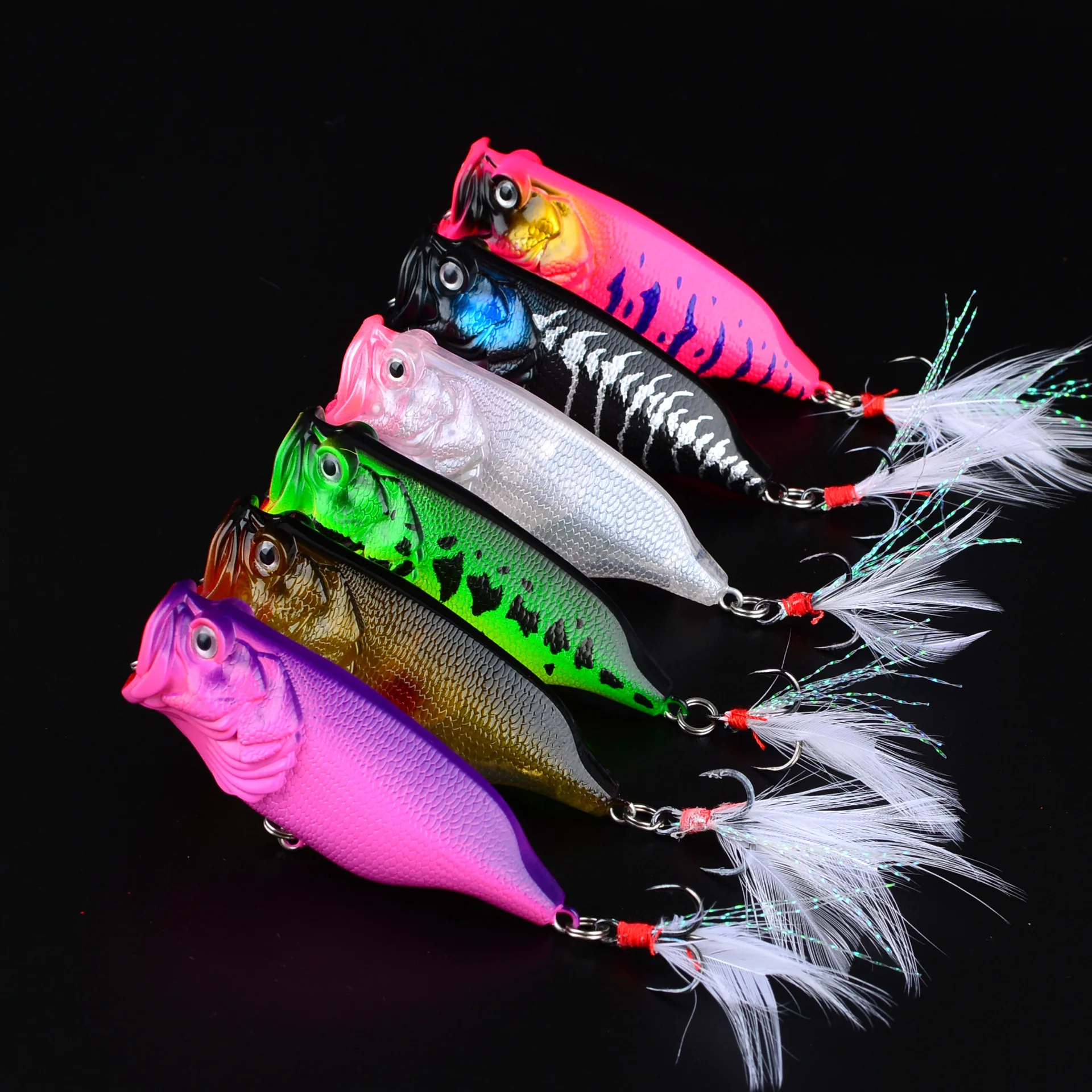 Señuelo de superficie 7 cm – Cebo artificial de plástico para pesca - imagen 4