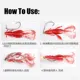 Jig Head con anclaje spin-lock para vinilo de pesca - imagen 5