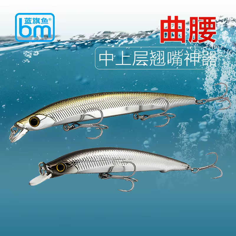 Quyao Wobbler Shad hundido/flotante tiro largo - imagen 2