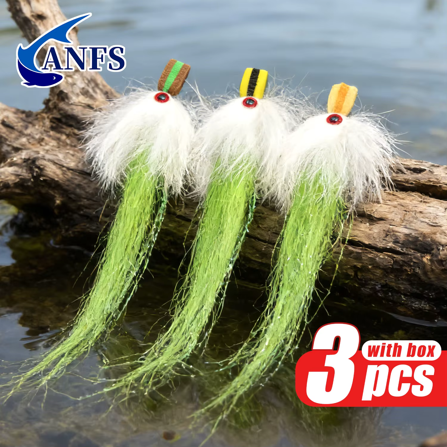 ANFS Gurgler Hand Tied – Moscas Artificiales Atadas a Mano - imagen 2