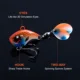 Cucharas vibratorias VIB Goutre para trucha y jigs wobblers - imagen 4
