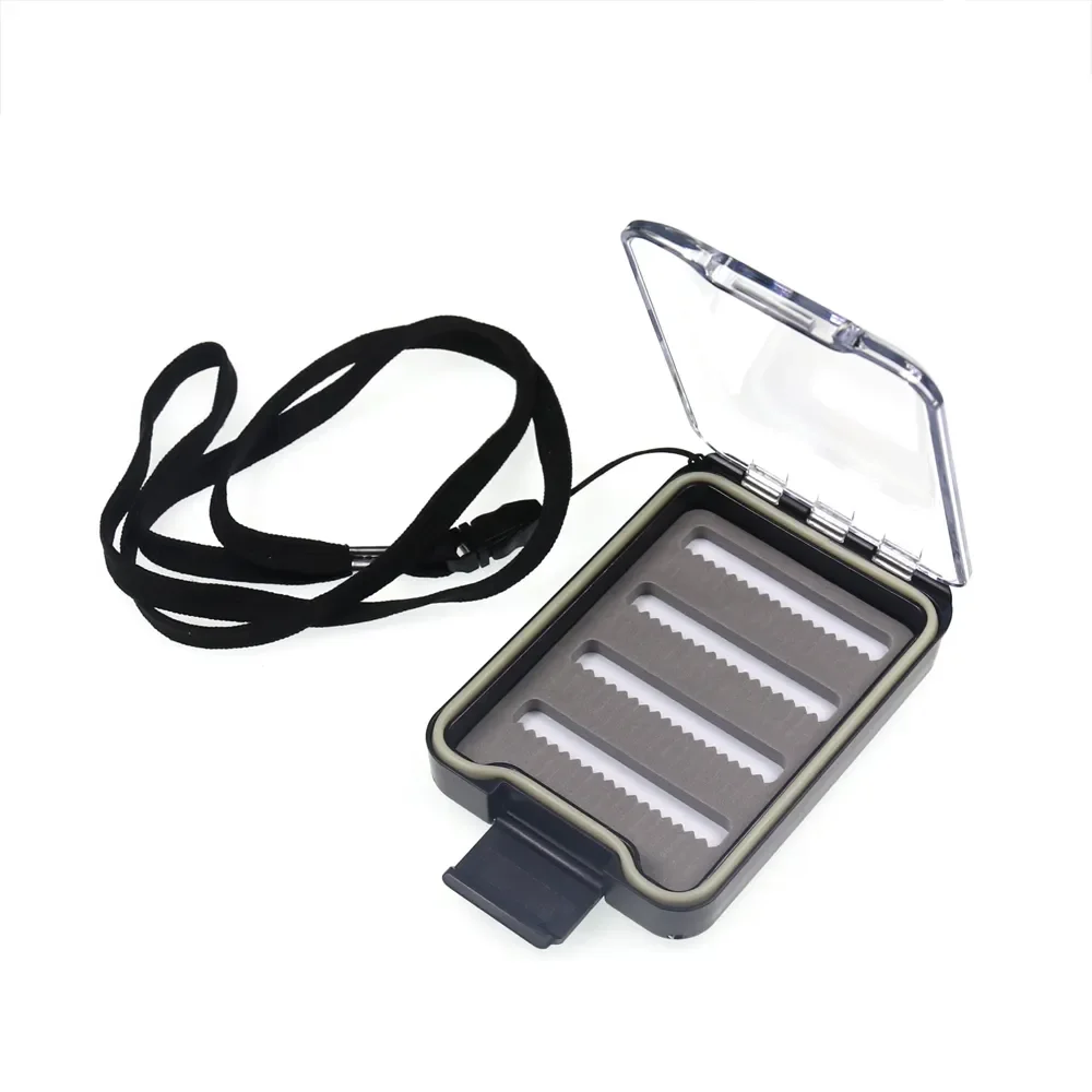 TAKEDO LF04 caja de pesca impermeable para moscas trucha y salmón - imagen 2