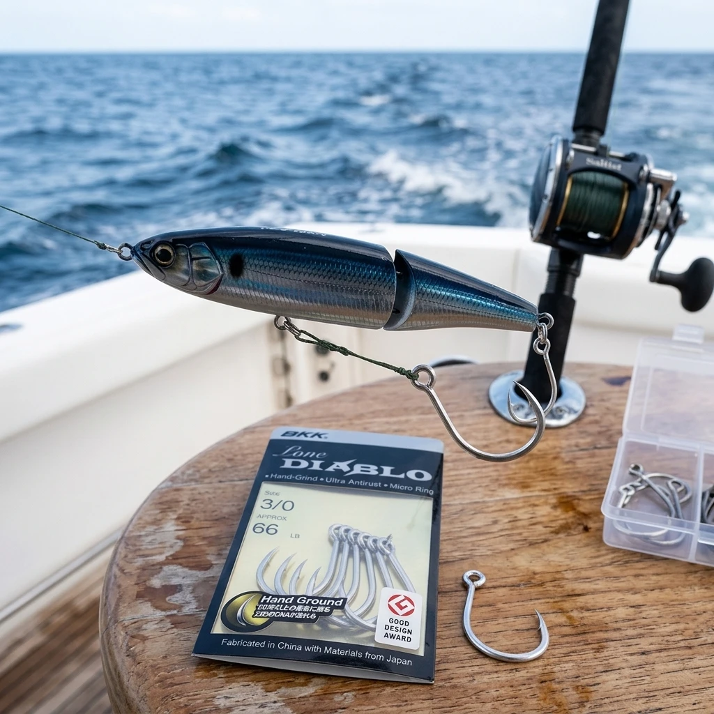 Anzuelos Jig Head de acero al carbono alto para pesca en mar - imagen 5