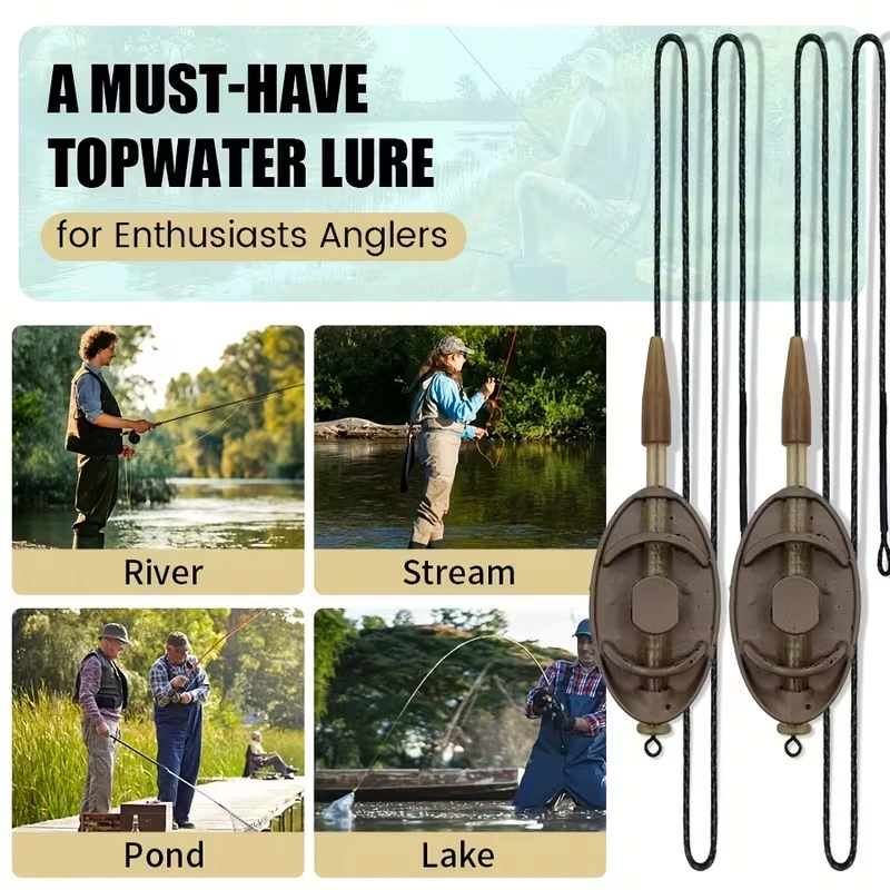 Kit feeder inline para carpa, jaula de groundbait para lanzado largo - imagen 4
