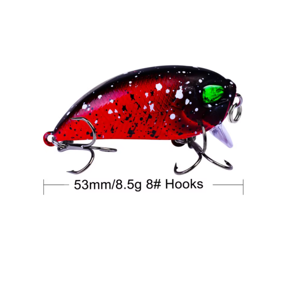 Wobbler flotante lubina 53mm 8,5g - imagen 3