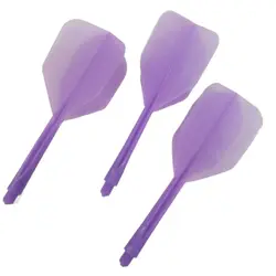 Plumas de dardos 2BA plástico anticaída para entretenimiento
