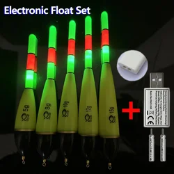 Bite Float flotador electrónico recargable con luz LED para carpa