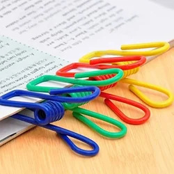 Pinzas PVC recubiertas metálicas para sujetar cebo y bolsas
