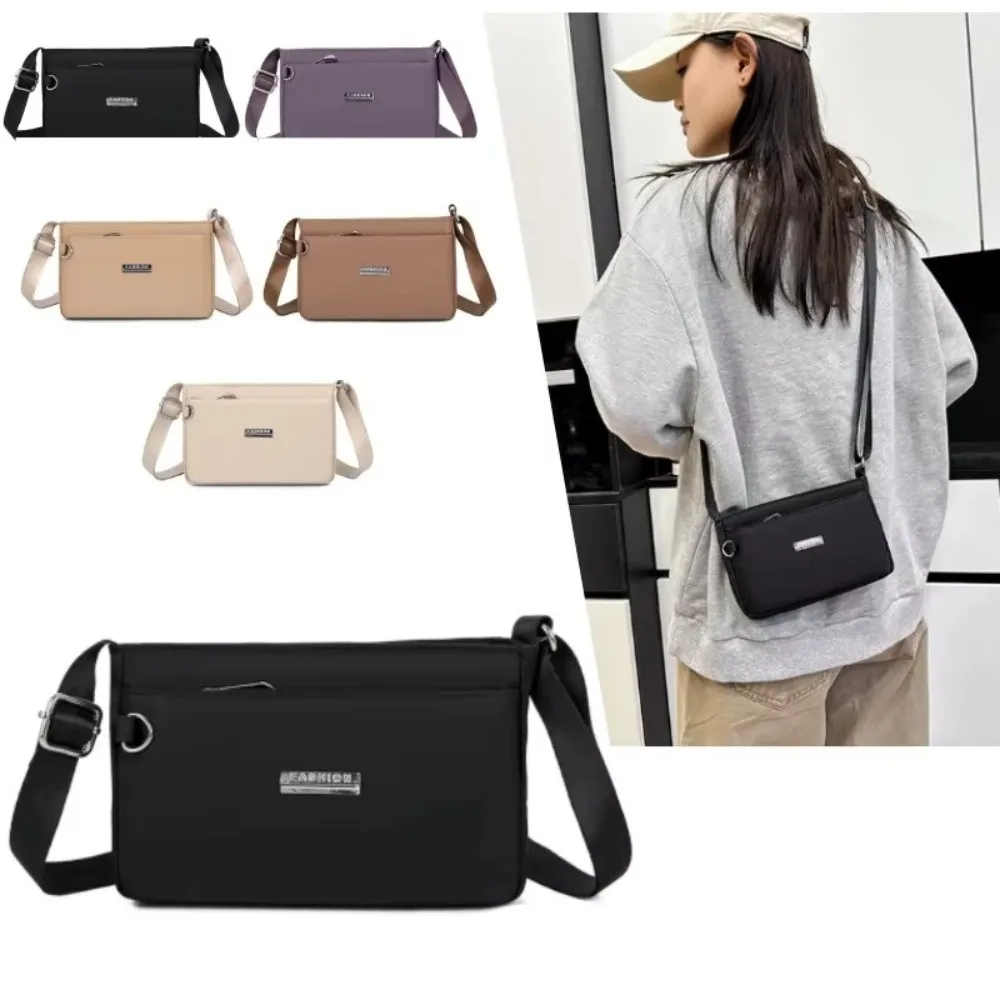 Bolso bandolera impermeable gran capacidad ligero de nailon, móvil - imagen 5