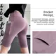 Shorts cintura alta con efecto levanta glúteos y tejido transpirable - imagen 4