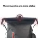 Bolsa estanca seca de PVC impermeable gran capacidad para actividades - imagen 4