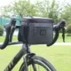 Bolsa delantera para bicicleta gran capacidad con correa desmontable - imagen 5