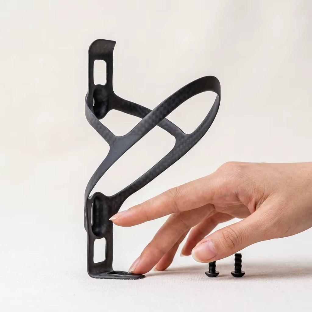 Portabotellas Carbono T700 Ligero y Aerodinámico para Bicicleta - imagen 3