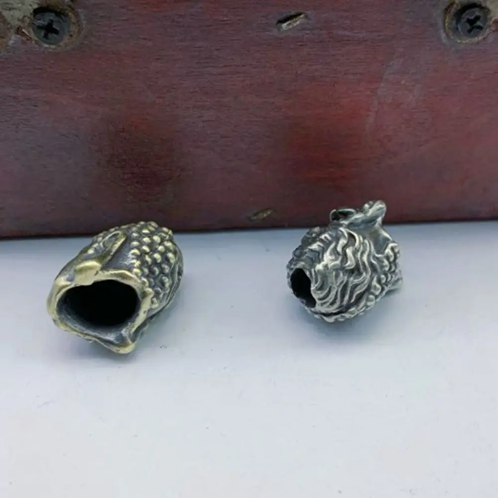 Abalorios de latón hechos a mano para pulseras y cordones