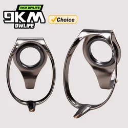 9KM Guías de acero inoxidable doble pie – Surf casting agua salada