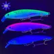 Jerkbait UV flotante para agua salada, lanzamiento largo - imagen 4