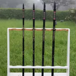 Caña telescópica de carbono ultraligera para pesca 3,6-10 m multiuso