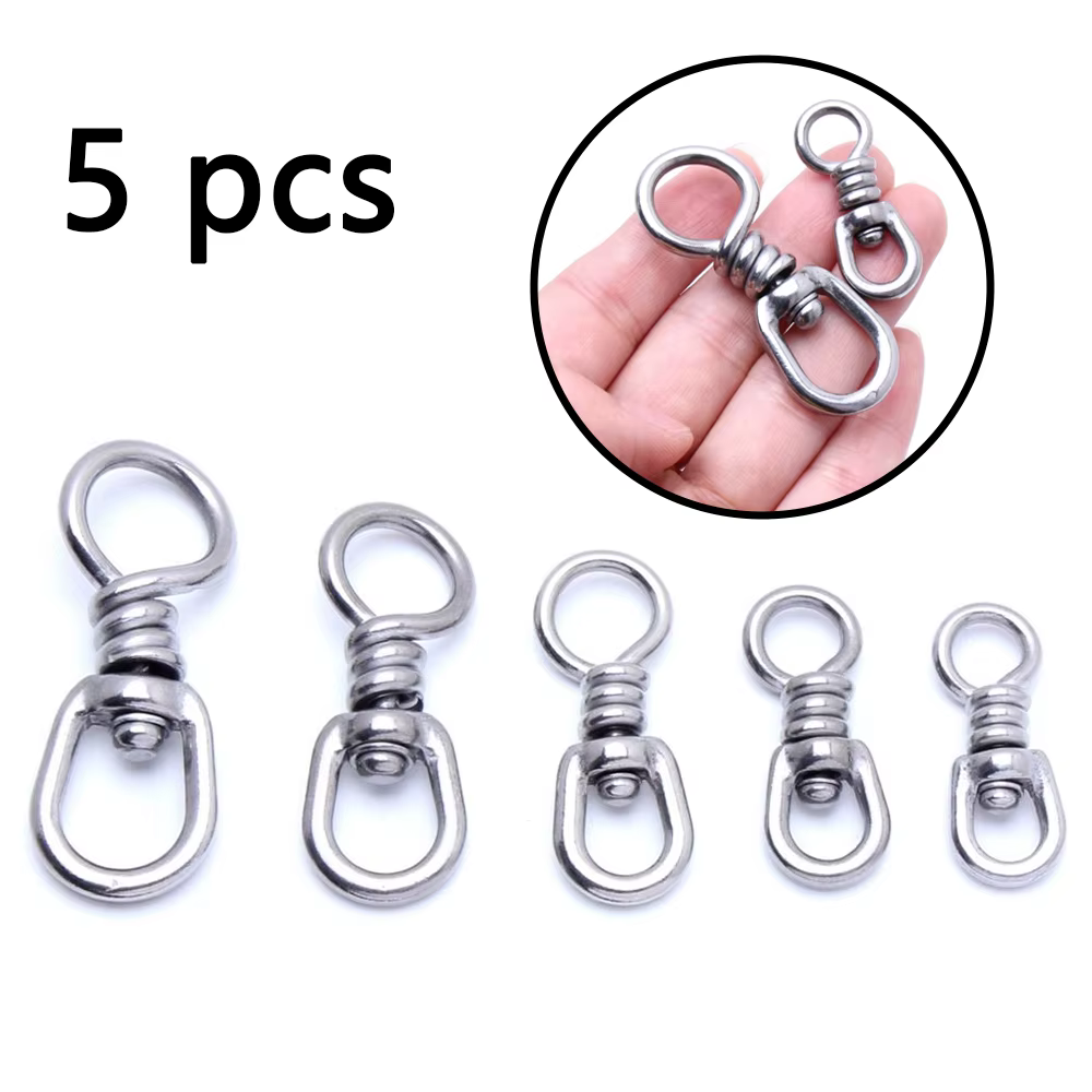 Conectores giratorios de acero inoxidable para pesca en el mar - imagen 5