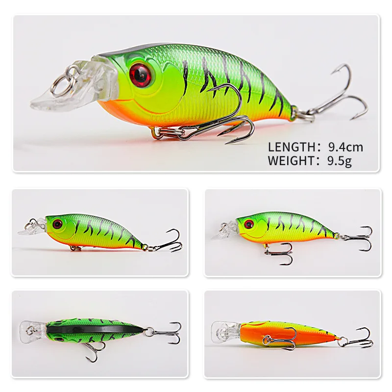Señuelo minnow hundido jerkbait para trucha y lubina