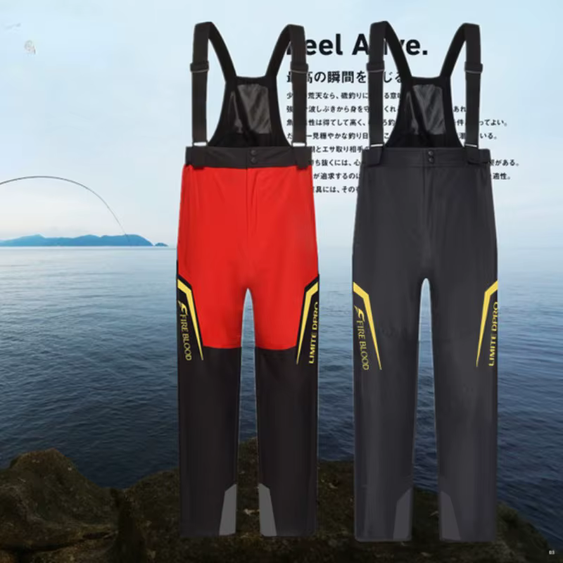 Mono de pesca impermeable con tirantes – Secado rápido para hombre