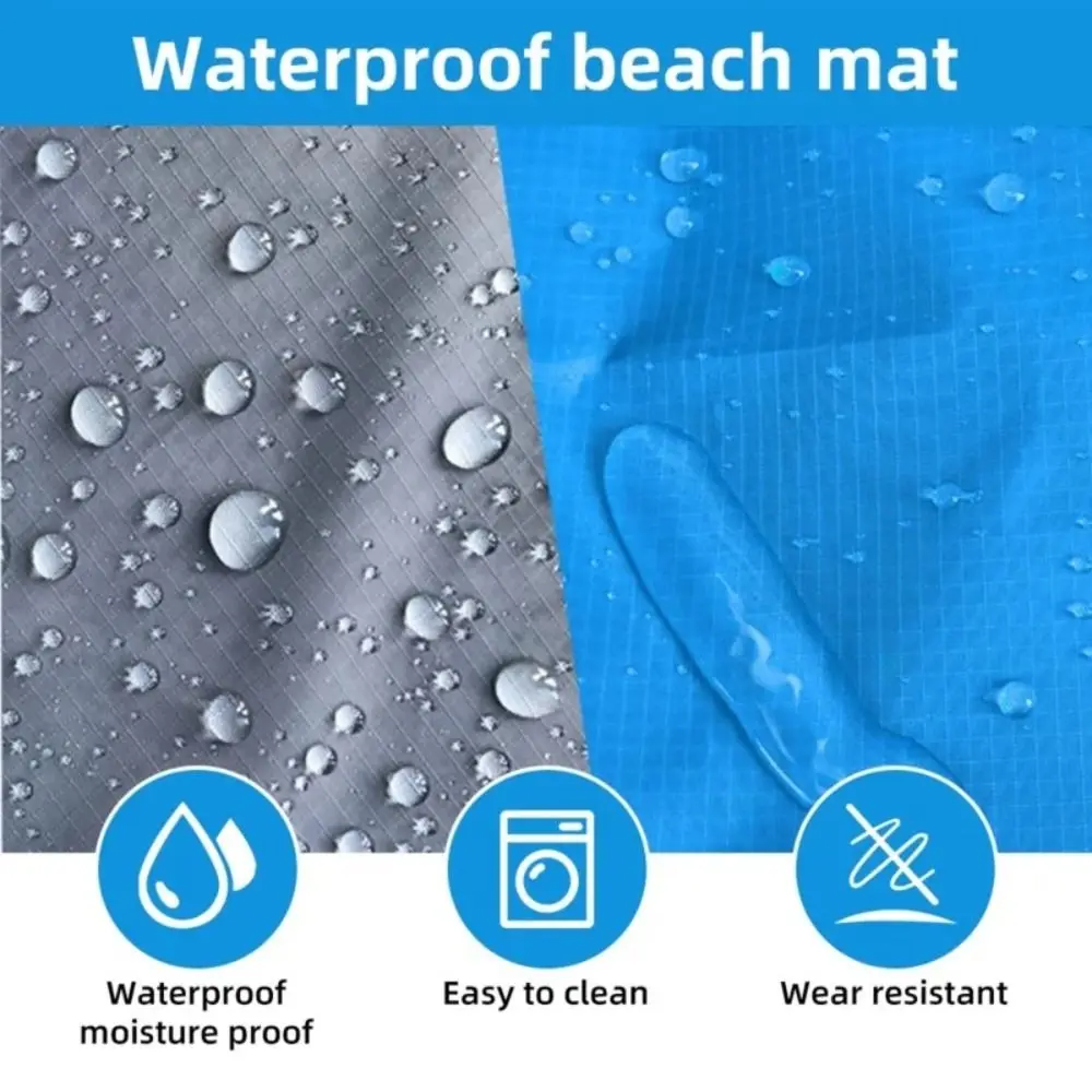 Esterilla de camping plegable impermeable en poliéster ligera - imagen 3