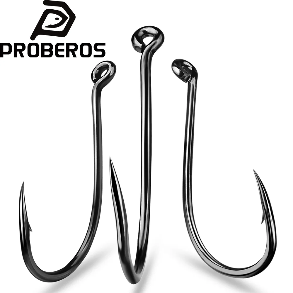 Anzuelos con púas de acero alto carbono para lubina PROBEROS - imagen 3