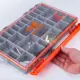 Organizador impermeable de señuelos con compartimentos ajustables - imagen 2