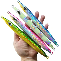 Jig metálico vertical para pesca en el mar – señuelo duro