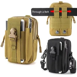 Bolsa Cintura Nylon Multifuncional para Móvil – D-Ring Hebilla Resorte