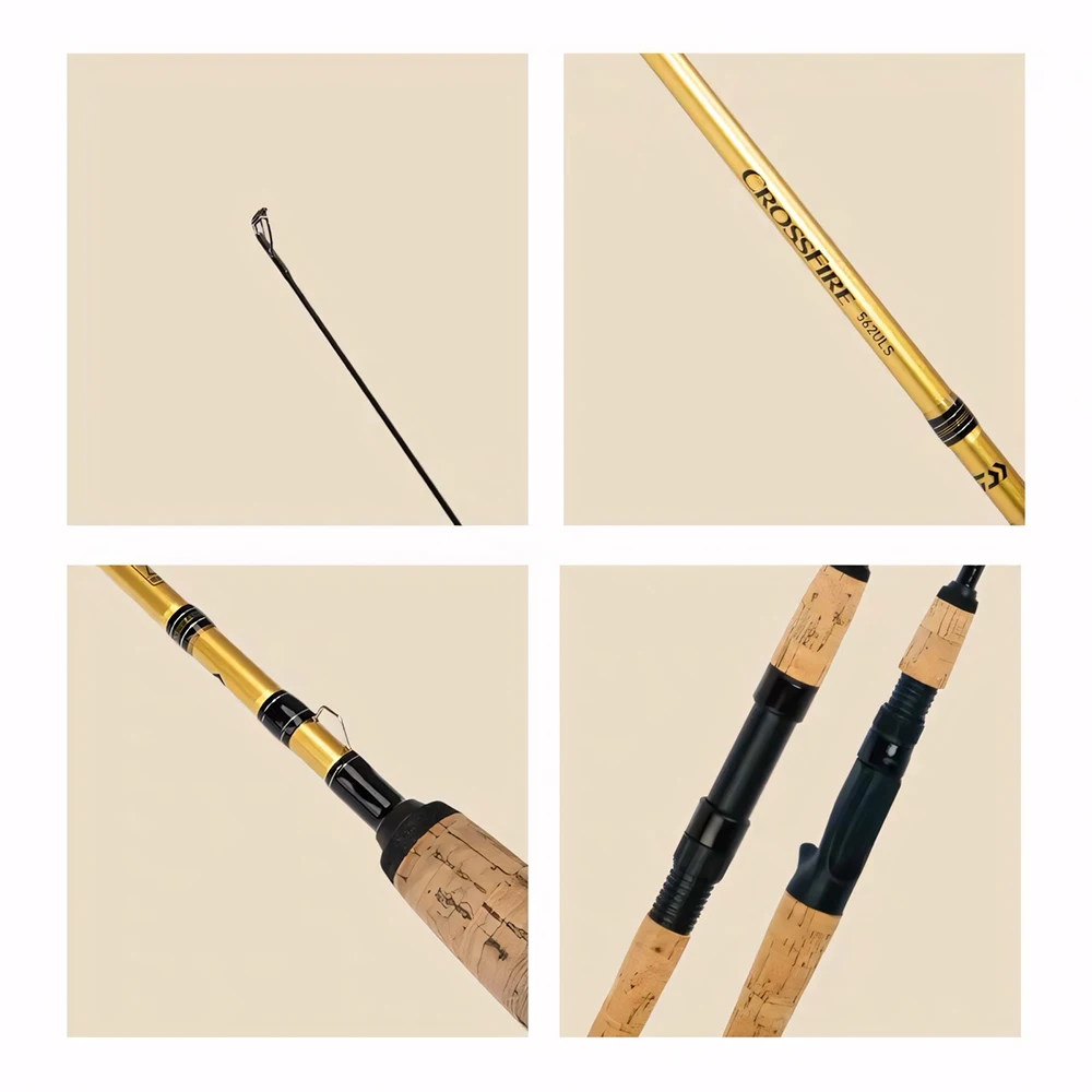 Caña Baitcasting Daiwa Crossfire Carbono 2 Tramos - imagen 2