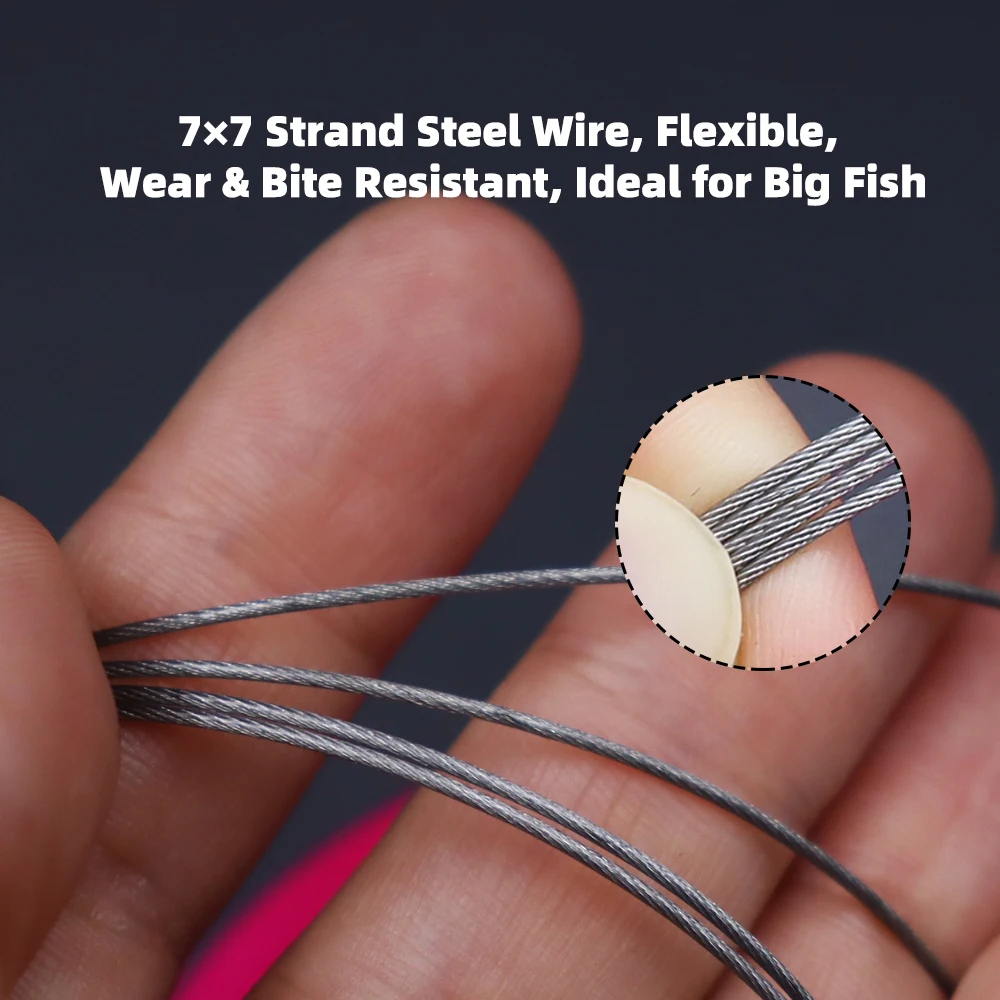 ZYZHE Stinger Rigs con flotador para cebo vivo mar, doble triple - imagen 3