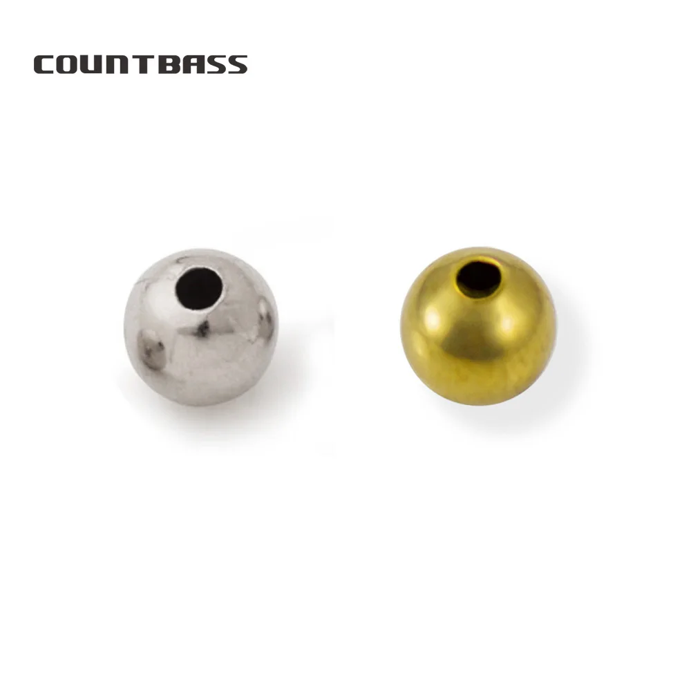 COUNTBASS Cuentas de latón huecas 2–6 mm para spinnerbaits-buzzbaits - imagen 5