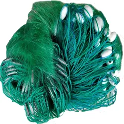 Red de enmalle nylon monofilamento plomo mar